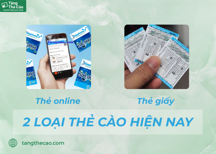 Các loại thẻ thẻ cào miễn phí hiện nay