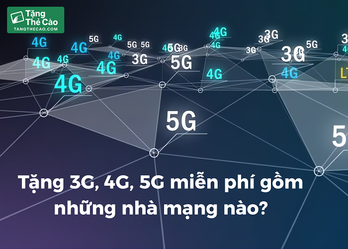 Những nhà mạng có chương trình tặng data miễn phí